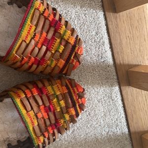 Authentic Mexican Huaraches!  Multicolor Size 40